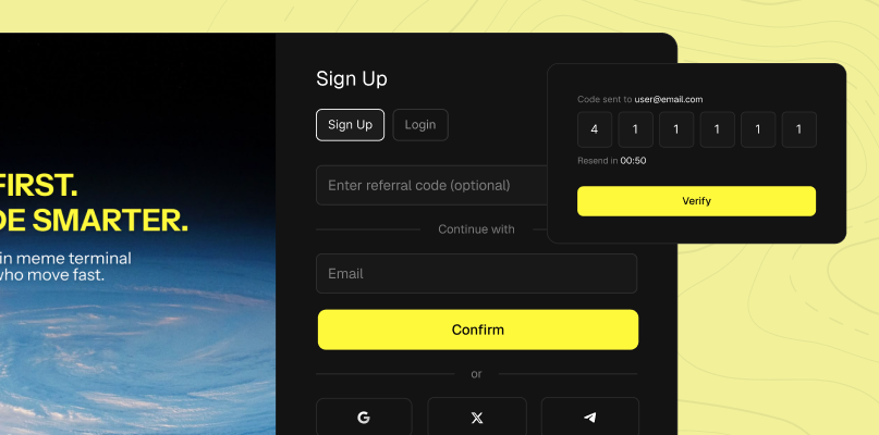 Auth — Sign Up & OTP